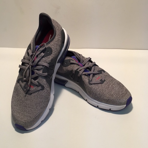Nike Other - NIKE Boys Air Max Running Shoe Dark Grey Size 7 Y